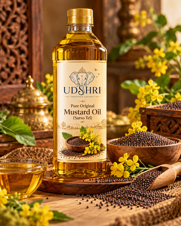 Pure Original Mustard Oil (Sarso Tel)