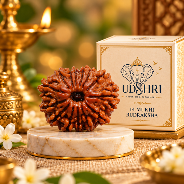 Original Nepal 14 Mukhi Rudraksha