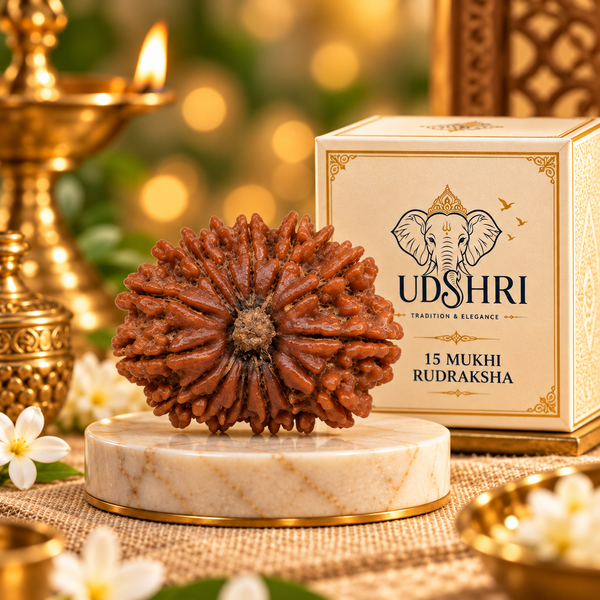 Original Nepal 15 Mukhi Rudraksha