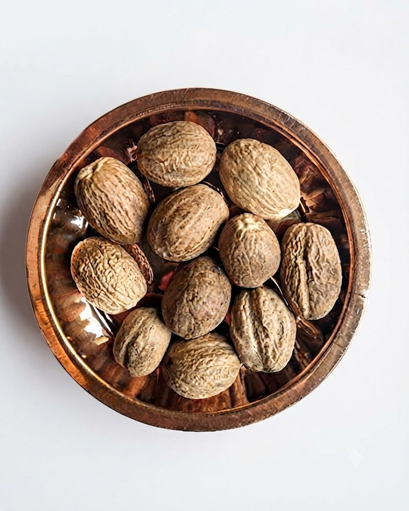 Sacred Pure Whole Nutmeg (Jaiphal)