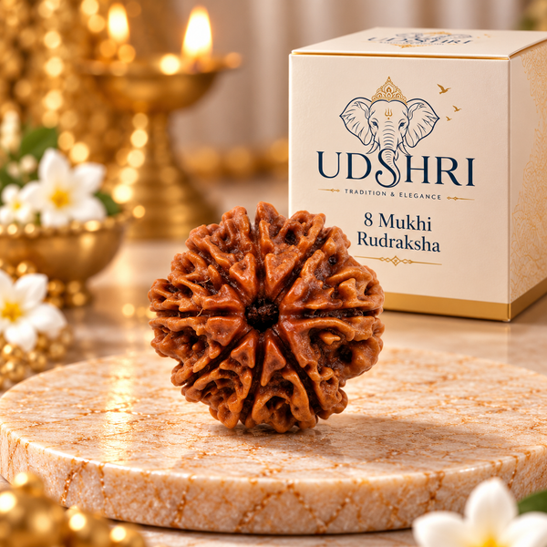 Original Nepal 8 Mukhi Rudraksha