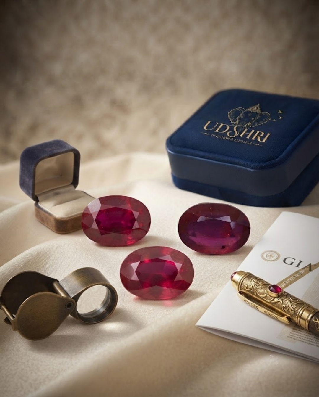 Natural New Burmese Sedane Ruby (Origin - Africa)