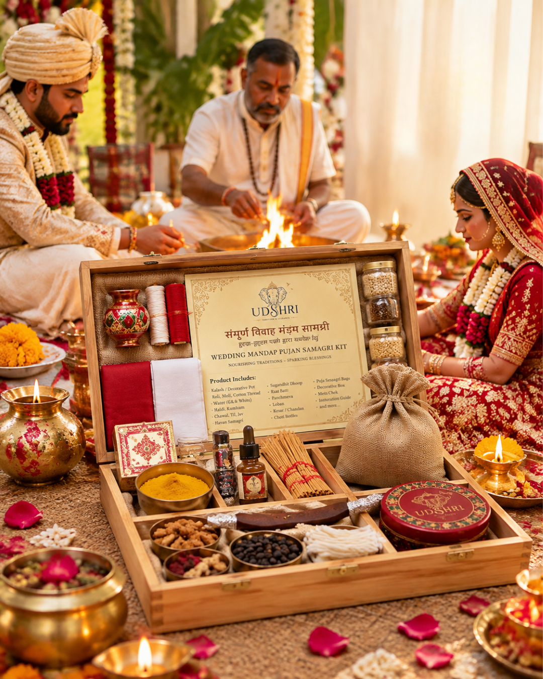 Regional Wedding Puja Samagri Pack