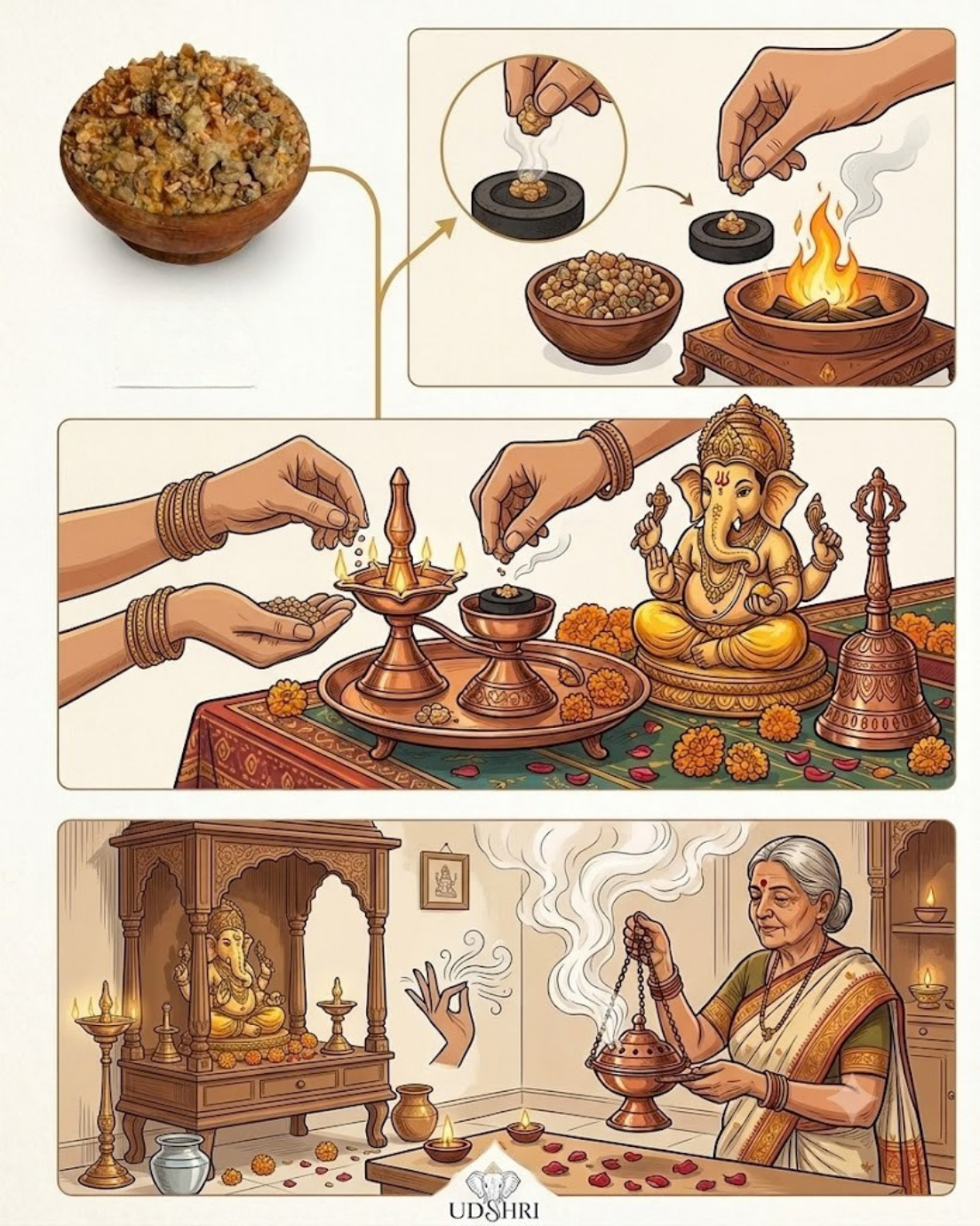 Sacred Herbal Dhuna Resin Mix