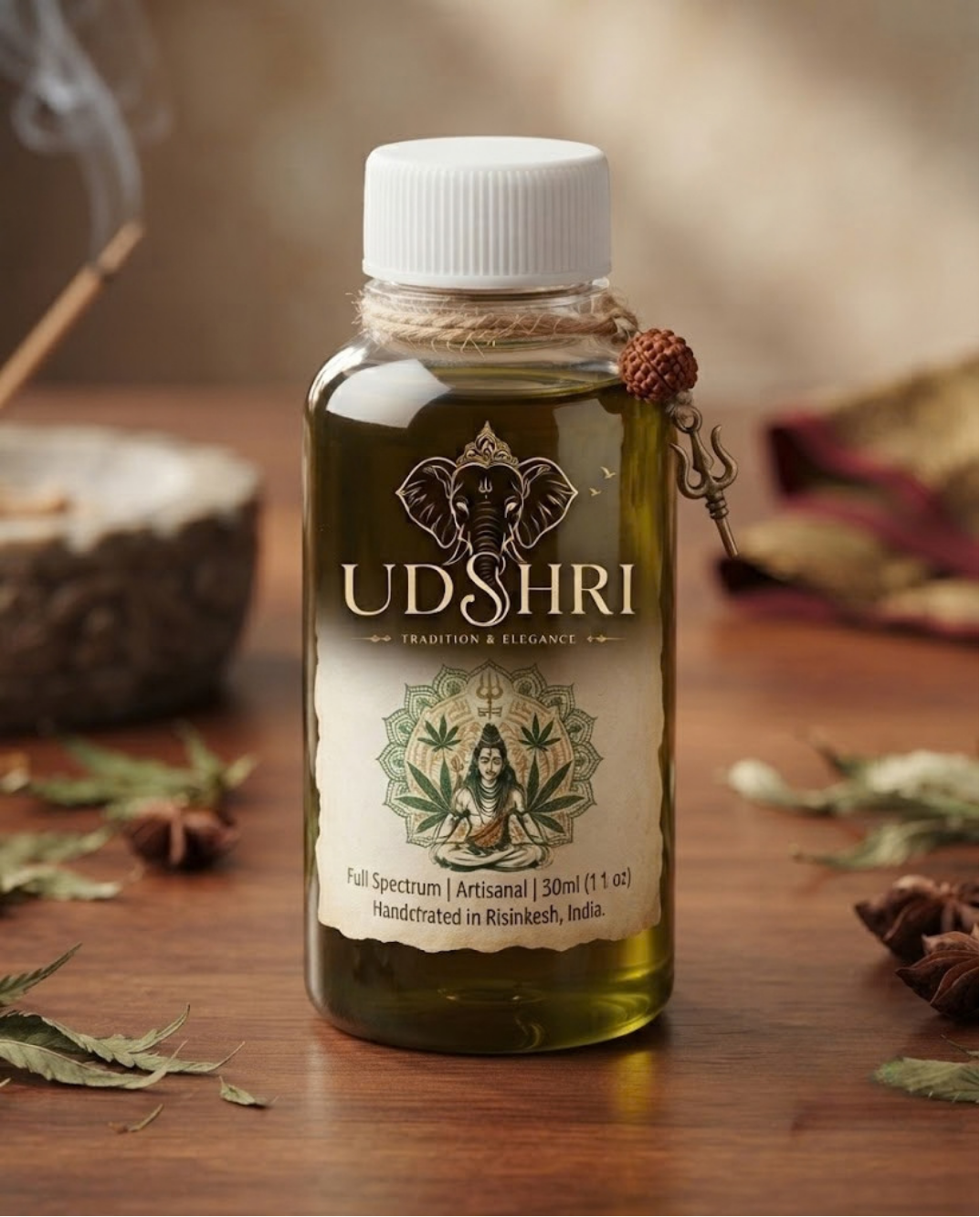 Sacred Pure Bhang Extract Bottle