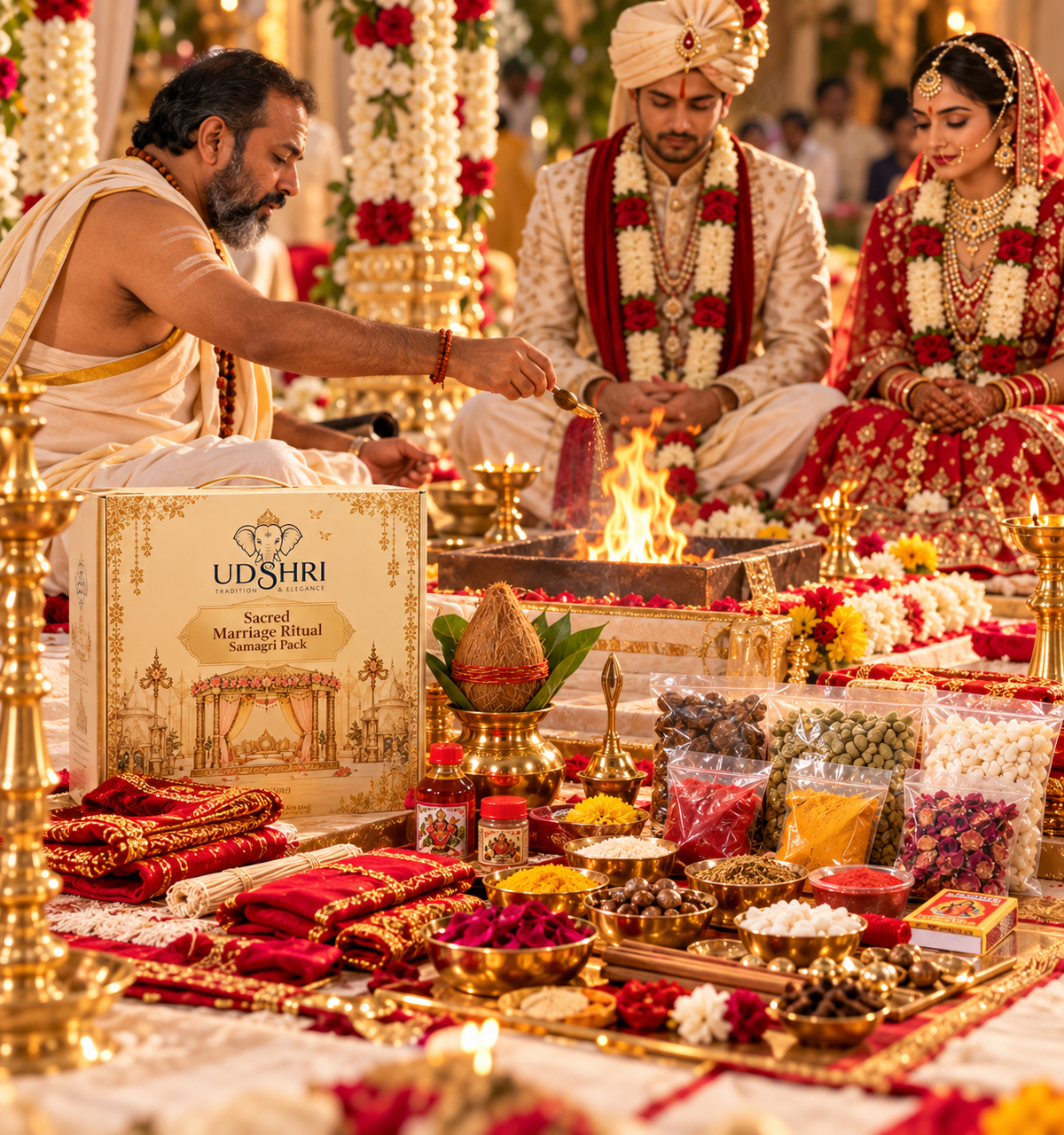 Sacred Marriage Ritual Samagri Pack