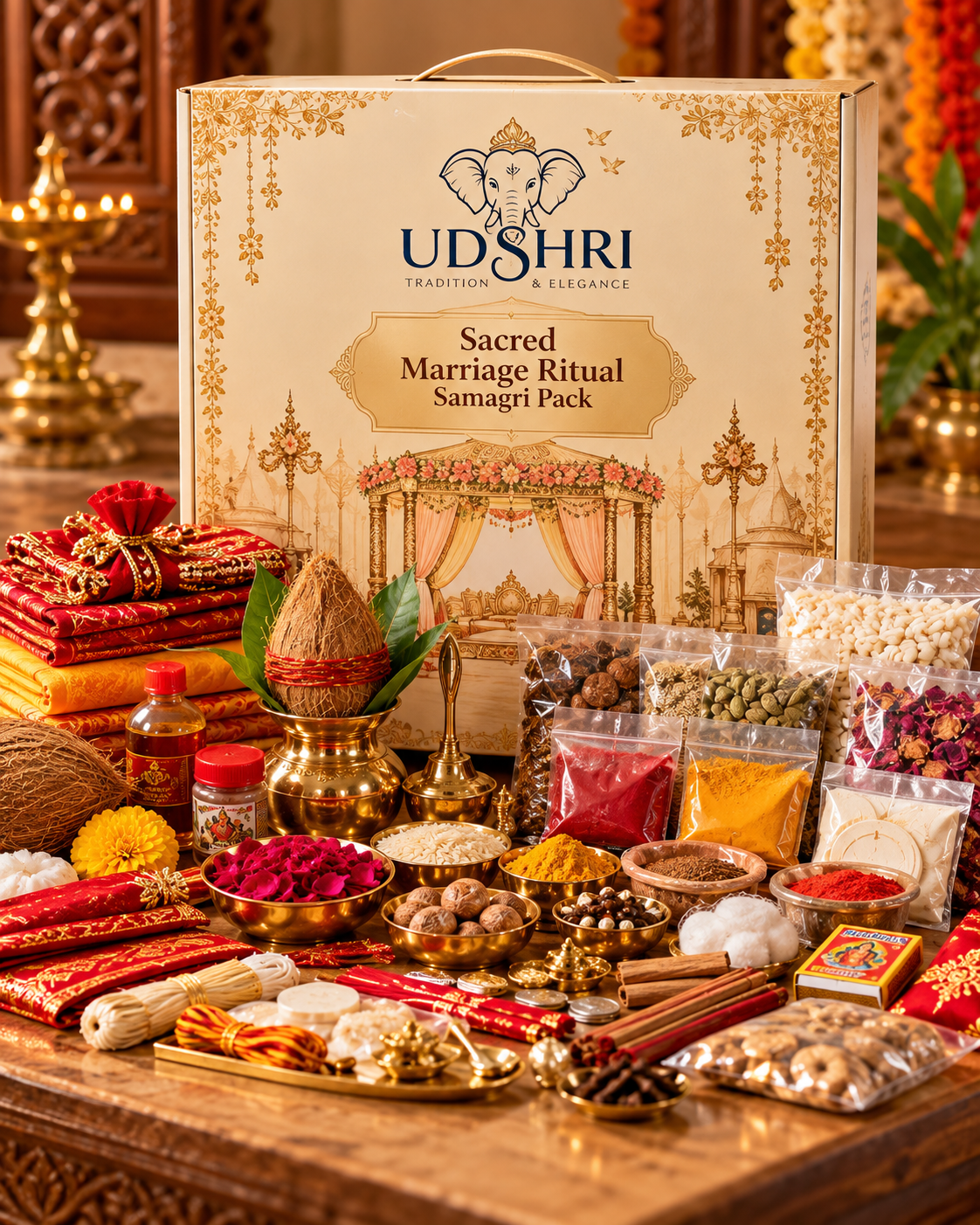 Sacred Marriage Ritual Samagri Pack