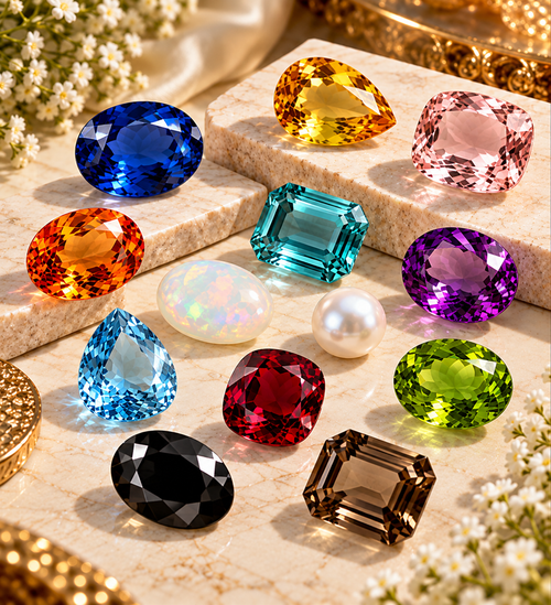 Certified Natural & Lab-Grown Gemstones