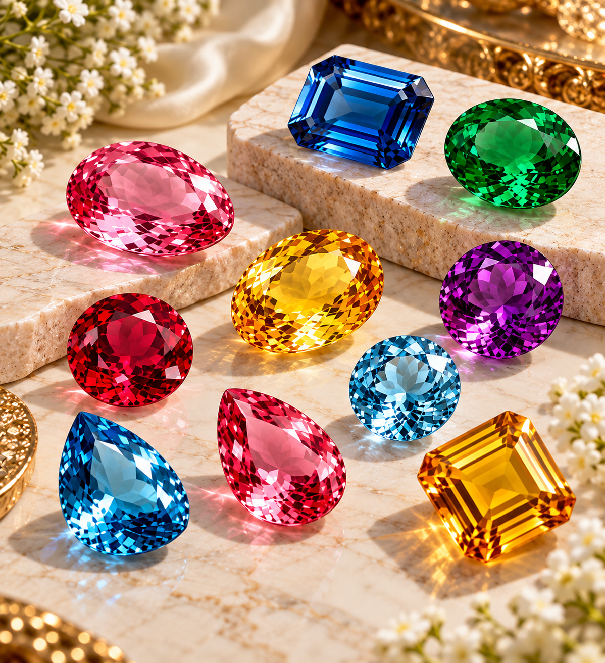 Certified Natural & Lab-Grown Gemstones