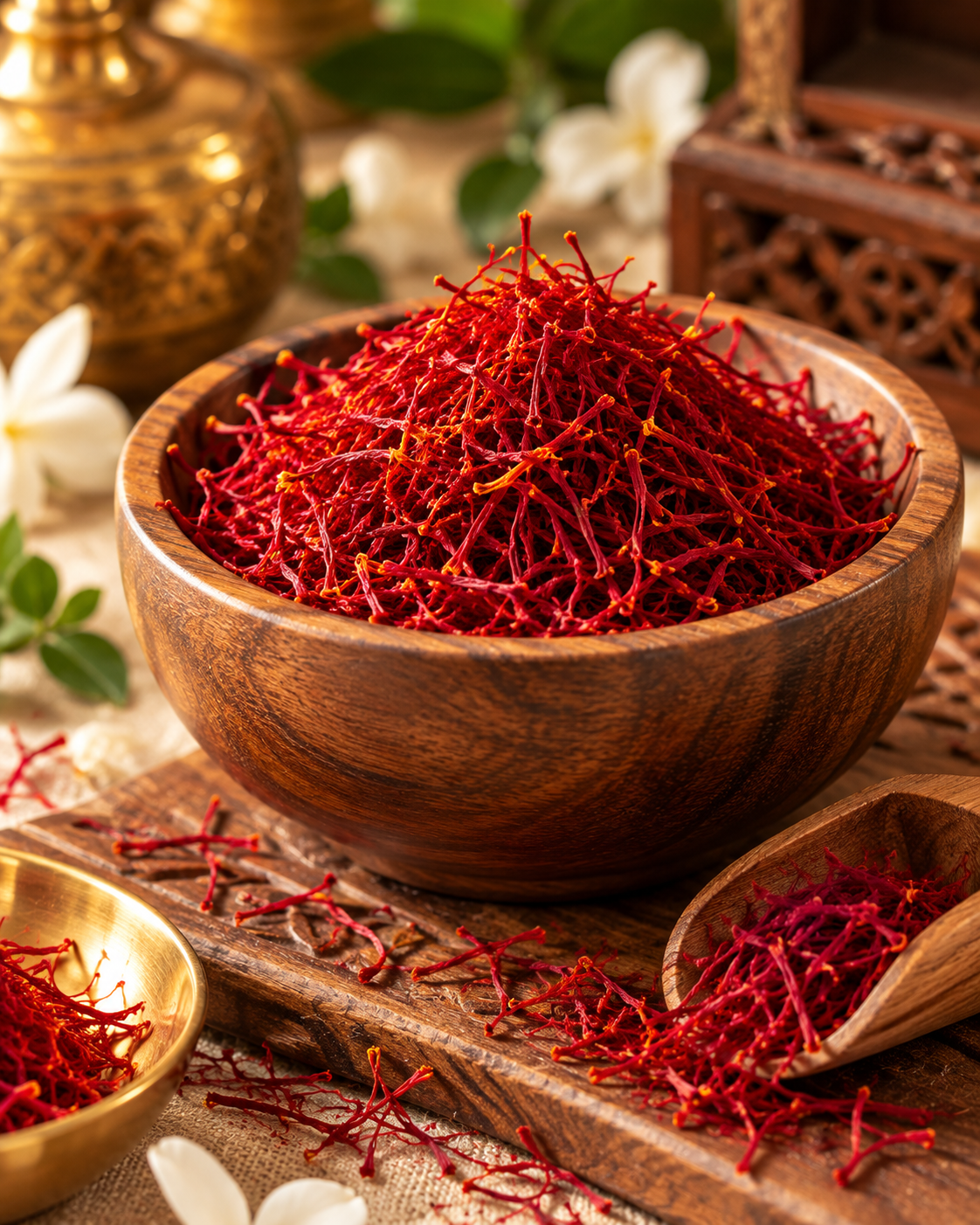Pure Organic Saffron Mini Bottle